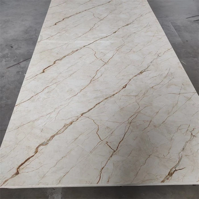 Upvc Marble Sheet Uv Coating